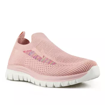 Женские кроссовки розовые на платформе Tendenz