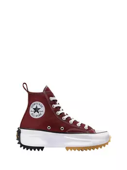 Женские кроссовки run star hike hi вишневый Converse