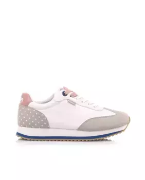 Женские кроссовки с горошком Mustang, белый