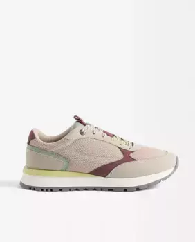 Женские кроссовки с контрастными фактурами Parfois, мультиколор