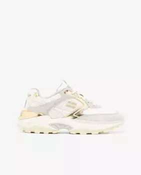 Женские кроссовки с нейлоновой отделкой D.Franklin, золотой