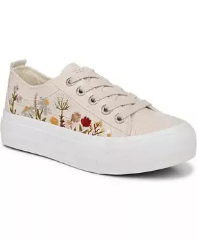 Женские кроссовки Sadie-Sun на платформе со шнуровкой и вышивкой Blowfish Malibu, мультиколор