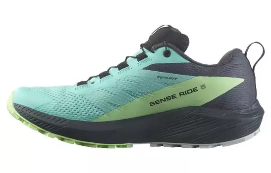 Женские кроссовки Sense Ride 5 GORE-TEX «Blue Radiance India Ink» Salomon