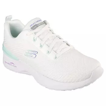 Женские кроссовки SKECH-AIR DYNAMIGHT LUMINOSITY Белый/Мятно-зеленый SKECHERS, цвет gruen