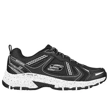 Женские кроссовки Skechers для ходьбы 149820_BKW Черный со шнурками