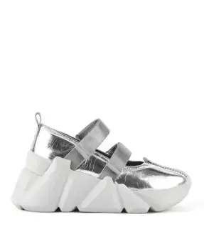 Женские кроссовки Space Kick Jane United Nude, серебряный