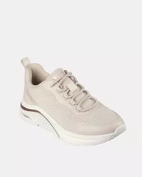 Женские кроссовки Sport Arch Fit на низкой танкетке Skechers, бежевый