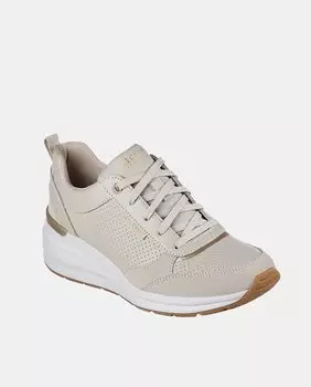 Женские кроссовки Sport Billion Subtle Spots на низкой танкетке Skechers