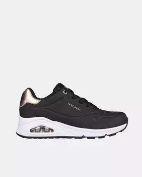 Женские кроссовки Sport Uno Golden Air с воздушной камерой Skechers, черный