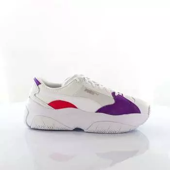 Женские кроссовки Storm Y белый/фиолетовый Puma, белый