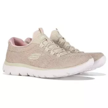 Женские кроссовки Summit Skechers, коричневый