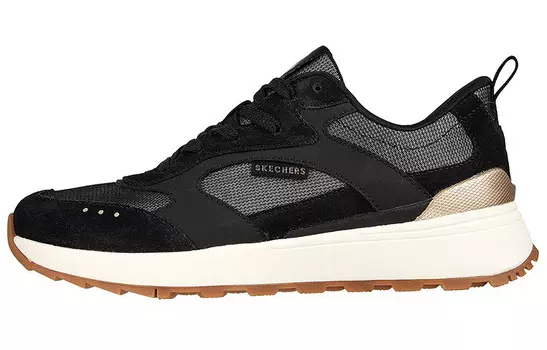 Женские кроссовки Sunny Street Lifestyle с низким верхом, черные Skechers