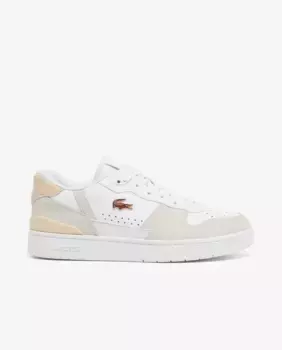 Женские кроссовки T-Clip Set белого цвета Lacoste, белый