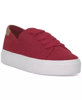 Женские кроссовки Talena на шнуровке из трикотажа Lucky Brand, красный