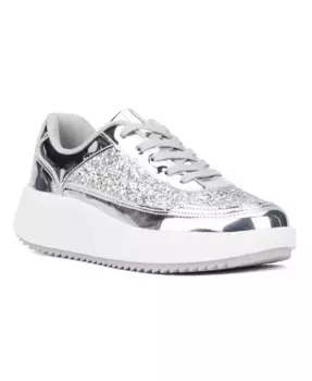 Женские кроссовки Tana Low Top New York & Company, серебряный
