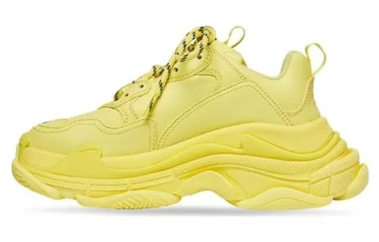 Женские кроссовки Triple S «Светло-желтые» Balenciaga