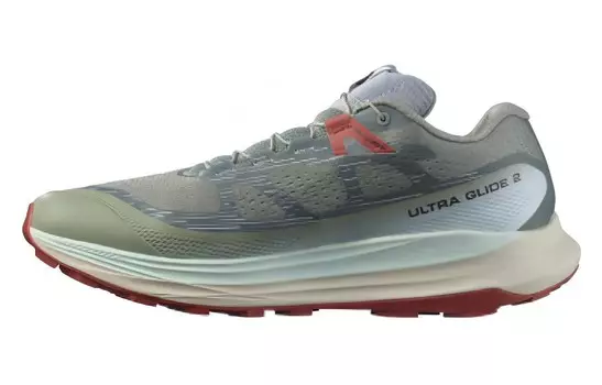 Женские кроссовки Ultra Glide 2 «Lily Pad Hot Sauce» Salomon