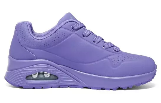 Женские кроссовки Uno Lifestyle с низким верхом, сиреневые Skechers