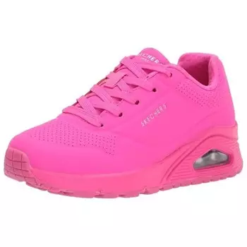 Женские кроссовки Uno Lifestyle с низким верхом розового цвета Skechers, розовый
