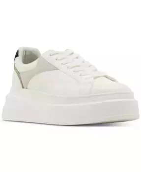 Женские кроссовки Venture Platform на шнуровке Steve Madden, белый