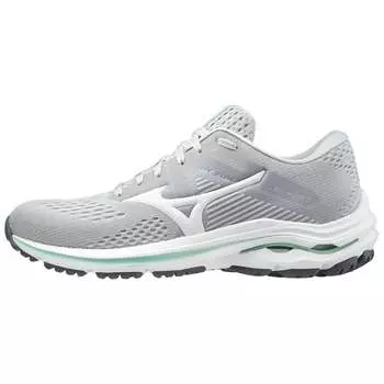Женские кроссовки Wave Inspire 17 в цвете Harbor Mist-White MIZUNO