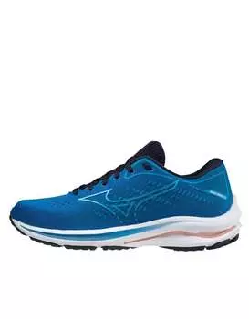 Женские кроссовки Wave Rider 25 в цвете Imperial Blue/Vivid Blue MIZUNO