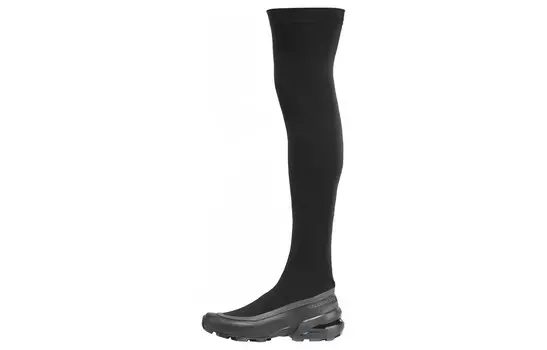 Женские кроссвейдерские ботинки MM6 Maison Margiela X «черные» Salomon