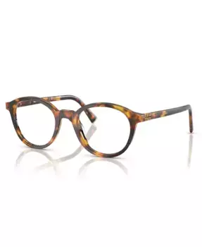 Женские круглые очки, MU 02WVF MIU MIU, коричневый