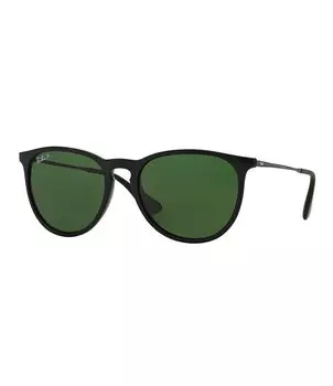 Женские круглые поляризованные солнцезащитные очки Ray-Ban 0RB4171 54 мм, черный