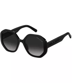 Женские круглые солнцезащитные очки Marc Jacobs 659S, черный