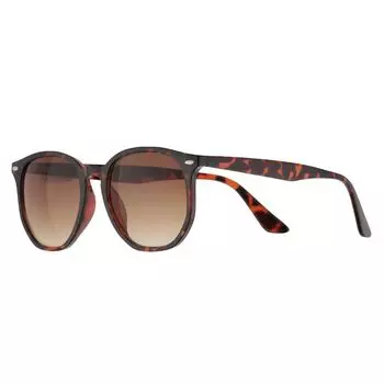 Женские круглые солнцезащитные очки Sonoma Goods For Life из пластика с геометрическим рисунком 53 мм Sonoma Goods For Life