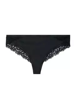 Женские кружевные бразильские трусы Attraction Calvin Klein, цвет Ub1 Black