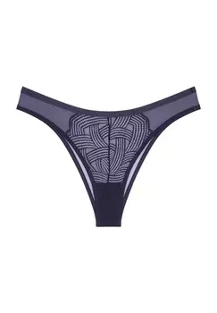 Женские кружевные бразильские трусы Delightful Spotlight Triumph, цвет 7064 Dark Blue