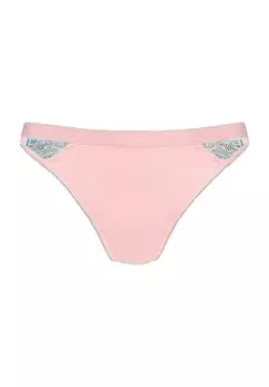 Женские кружевные бразильские трусы Poetry Dream с цветочным принтом mey, цвет Bonbon Pink