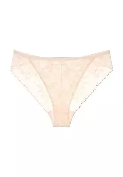 Женские кружевные бразильские трусы с высоким вырезом Amourette Charm Triumph, цвет Fresh Powder