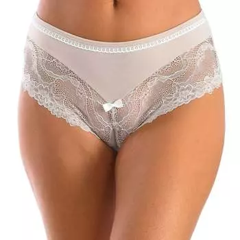 Женские кружевные трусики-кюлоты Br600 Selene, бежевый