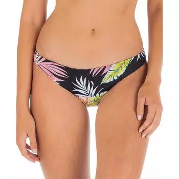 Женские купальники-бикини с принтом, раздельные Hurley, цвет black/tiki multi