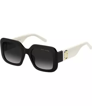 Женские квадратные солнцезащитные очки большого размера Marc Jacobs 647S, черный