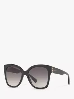 Женские квадратные солнцезащитные очки Gucci GG0459S, черные