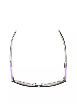 Женские квадратные солнцезащитные очки Gucci из пластика с блокировкой G GG, сирень