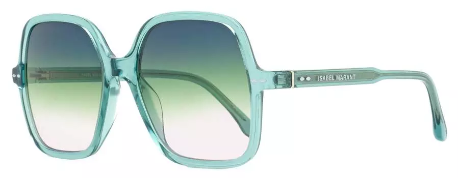 Женские квадратные солнцезащитные очки Isabel Marant IM0077GS 1EDJP зеленые 56 мм
