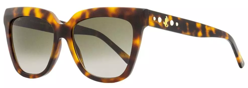 Женские квадратные солнцезащитные очки Jimmy Choo Julieka 086HA Havana 55 мм