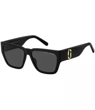Женские квадратные солнцезащитные очки Marc Jacobs 646S, черный