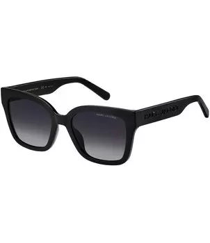 Женские квадратные солнцезащитные очки Marc Jacobs 658S, черный