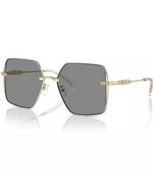 Женские квадратные солнцезащитные очки Michael Kors MK1157 58 мм, серый