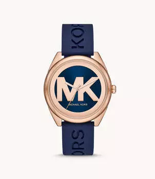 Женские кварцевые часы Michael Kors Janelle 42 мм, синий