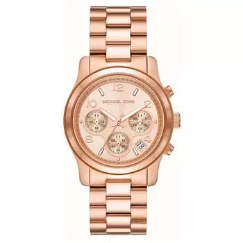 Женские кварцевые часы Michael Kors Runway 38 мм, розовый