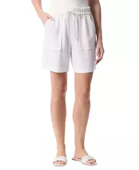 Женские льняные шорты на резинке Gloria Vanderbilt, белый