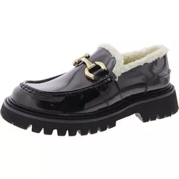 Женские лакированные мокасины Zylus с отделкой Steve Madden