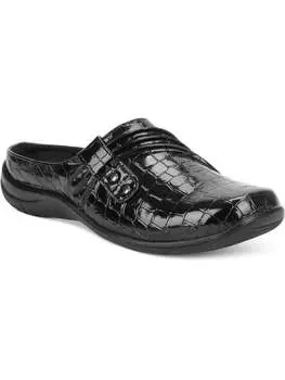 Женские лакированные повседневные мюли Holly Easy Street, цвет black patent croc